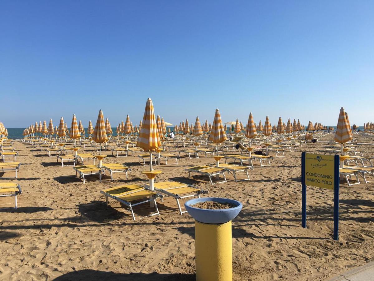 Апартаменты App. Marcopolo - 100Mt Dal Mare Лидо-ди-Езоло Экстерьер фото